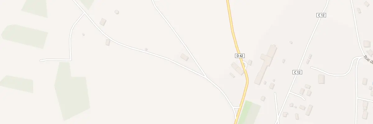 Plan du 2086 Les Soches à Cluis