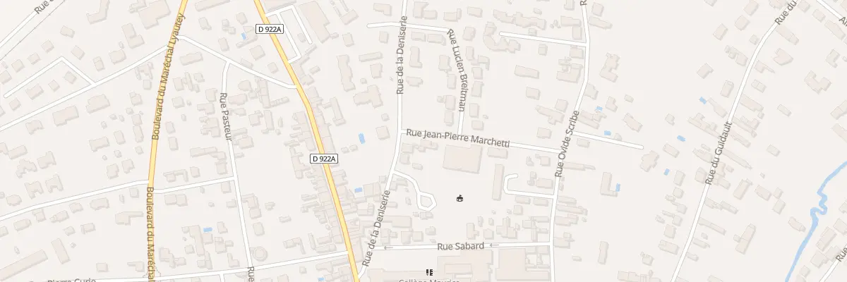 Plan du 1 Rue Jean-Pierre Marchetti à Romorantin-Lanthenay