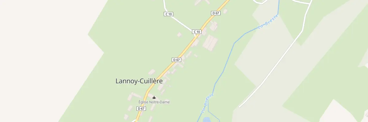 Plan du 37 Rue Principale de Lannoy à Lannoy-Cuillère