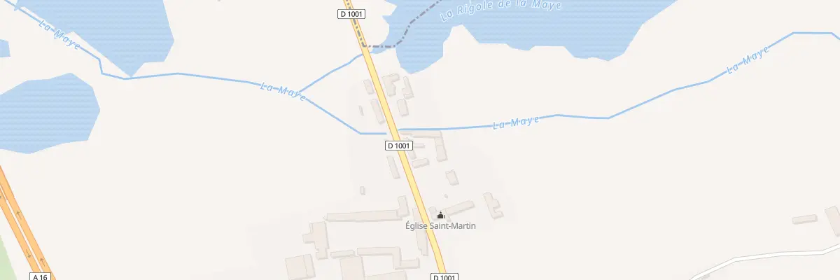 Plan du 99 N Route Nationale à Bernay-en-Ponthieu