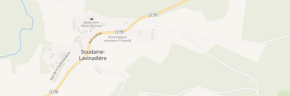 Plan du 5029 Le Bourg à Soudaine-Lavinadière