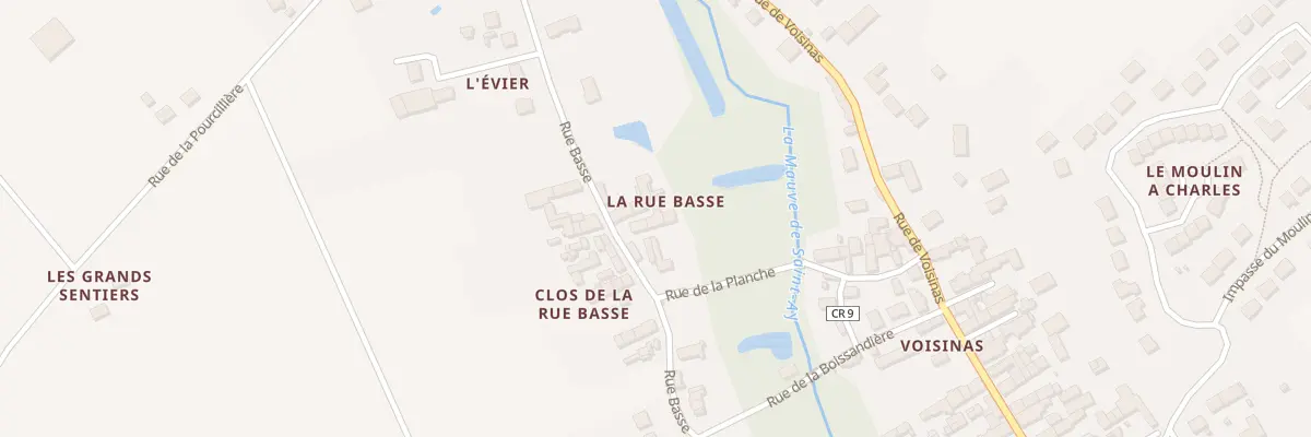 Plan du 10B La Rue Basse à Saint-Ay