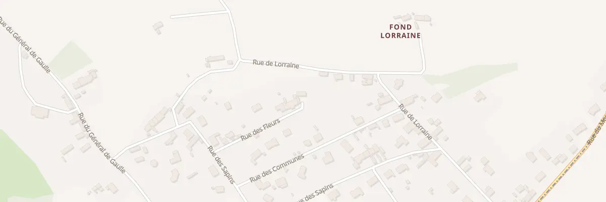 Plan du 8 Rue des Fleurs à Rinxent