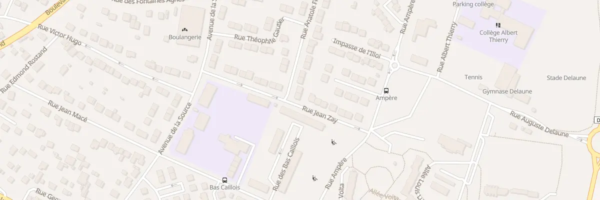 Plan du 2 Rue Anatole France à Limay