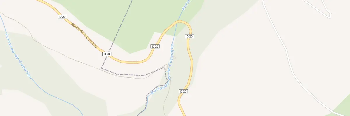 Plan du 32 Peyropount à Axiat