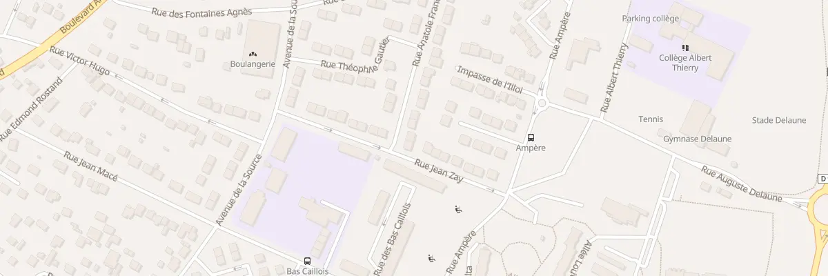 Plan du 4 Rue Anatole France à Limay