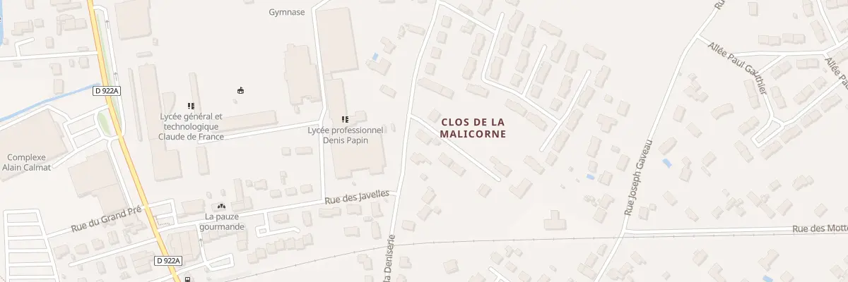 Plan du 49 Rue de la Deniserie à Romorantin-Lanthenay