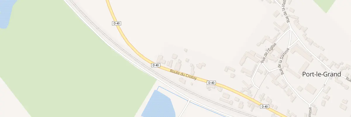 Plan du 43B Rte de la Baie à Port-le-Grand