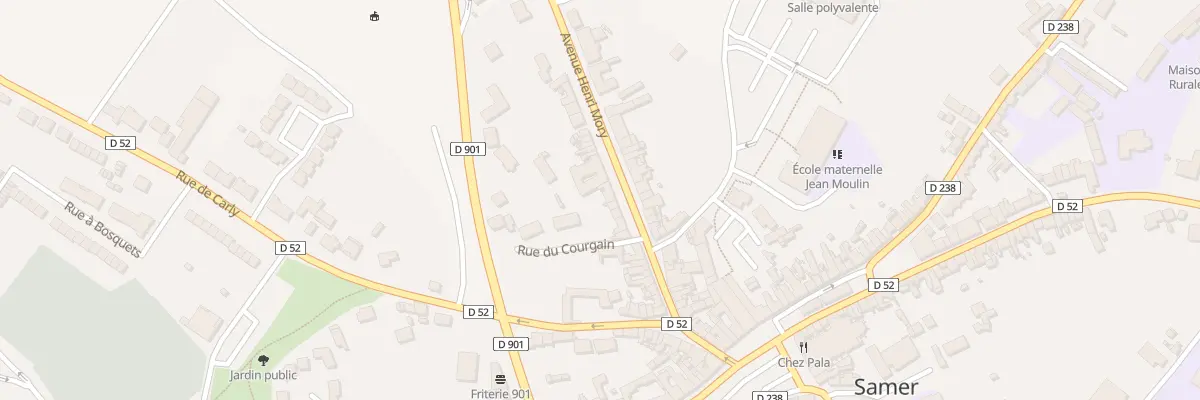 Plan du 153 Av Henry Mory à Samer