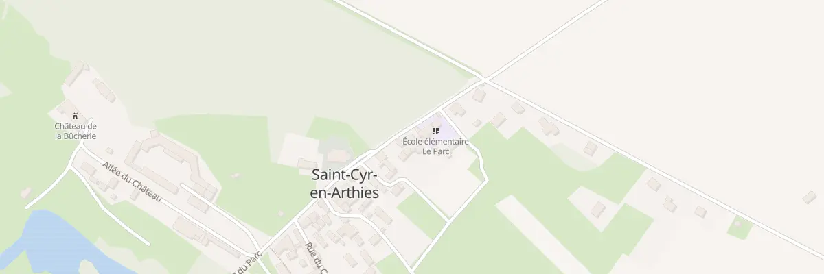 Plan du 8 Rue du Parc à Saint-Cyr-en-Arthies