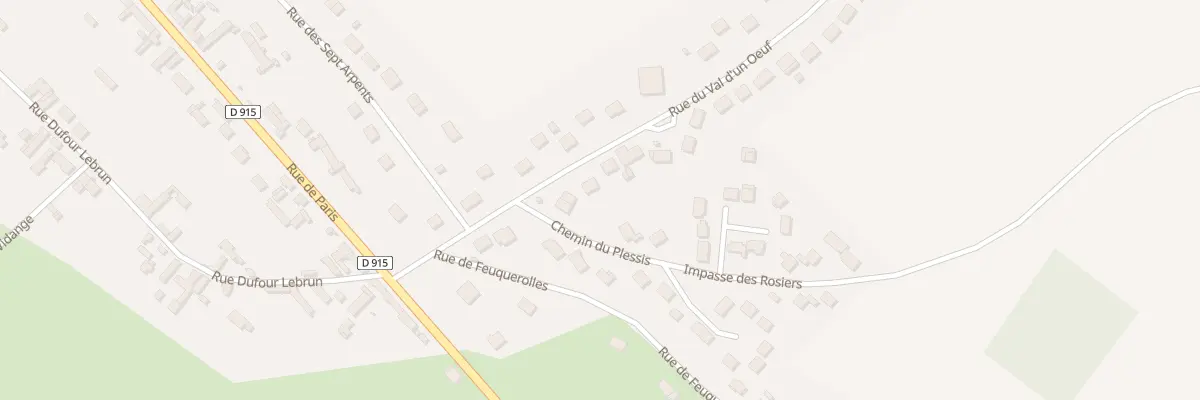 Plan du 4 Rue du Val d’Un Oeuf à Talmontiers