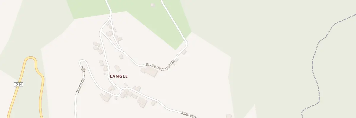 Plan du 284 Rte de la Guerite à Sérilhac