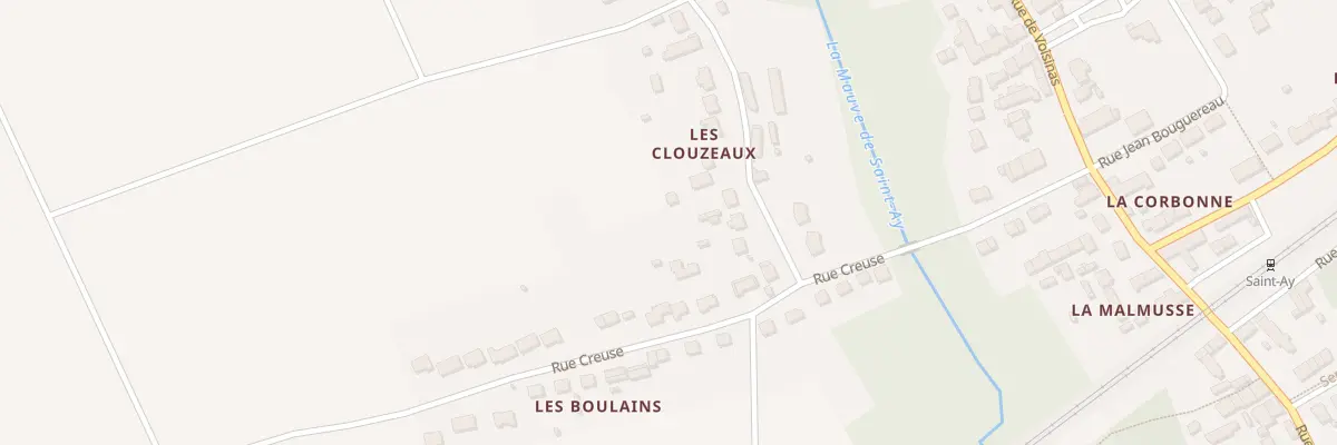 Plan du 7 Rue Basse à Saint-Ay
