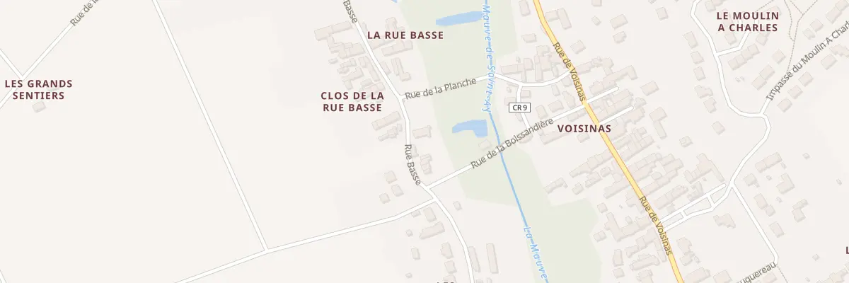 Plan du 8 Rue Basse à Saint-Ay
