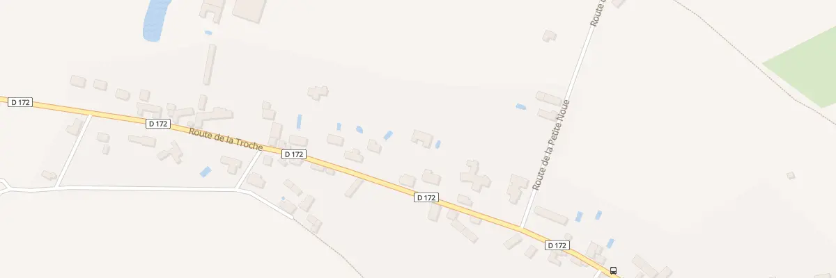 Plan du 44B Rte de la Troche à Grosrouvre
