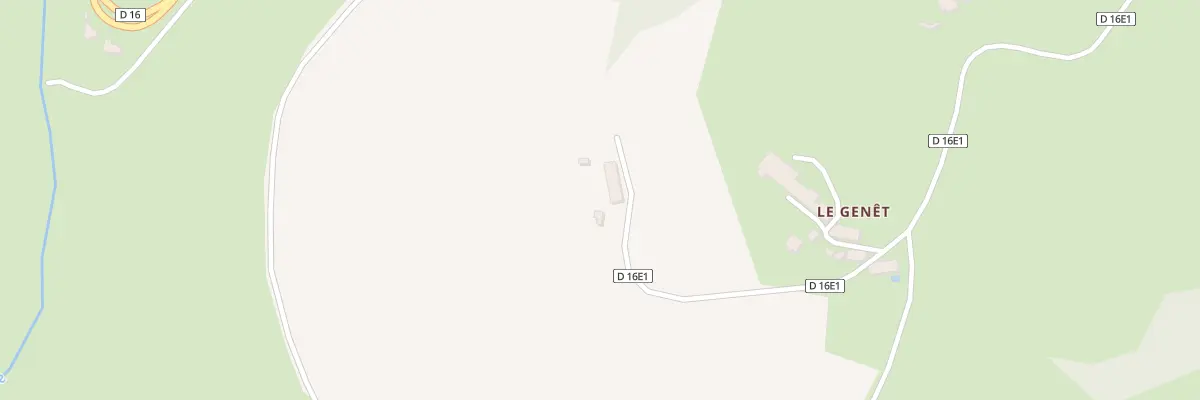 Plan du 5008 Le Genet à Soudaine-Lavinadière