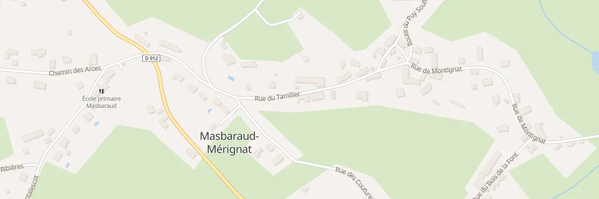 Plan du 18 Rue du Tamilier à Saint-Dizier-Masbaraud