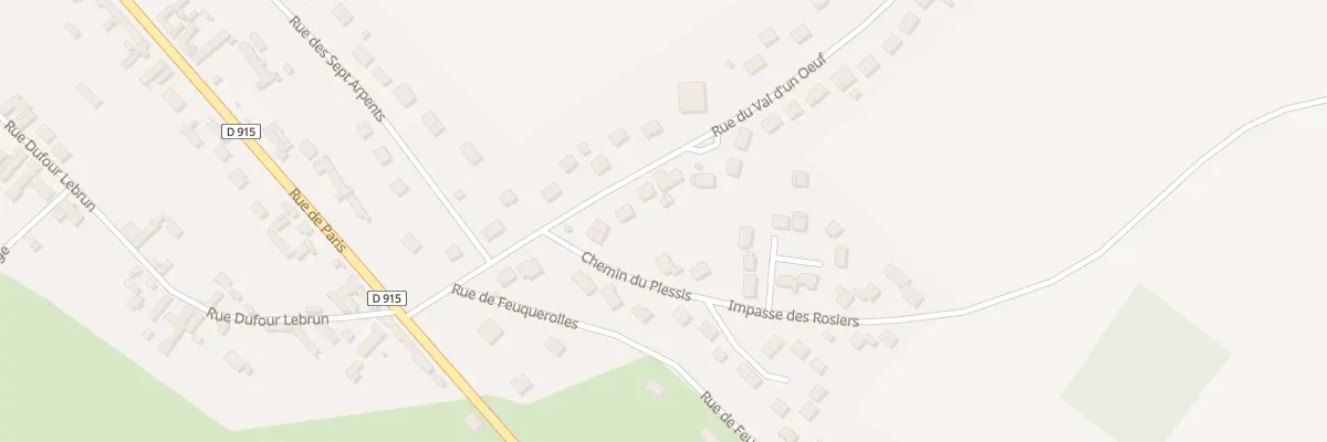 Plan du 6 Rue du Val d’Un Oeuf à Talmontiers