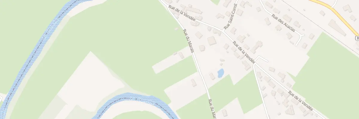 Plan du 2 Rue du Marais à Attin