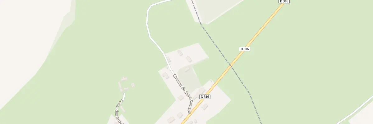 Plan du 1 Che de St Samson à Villers-Vermont