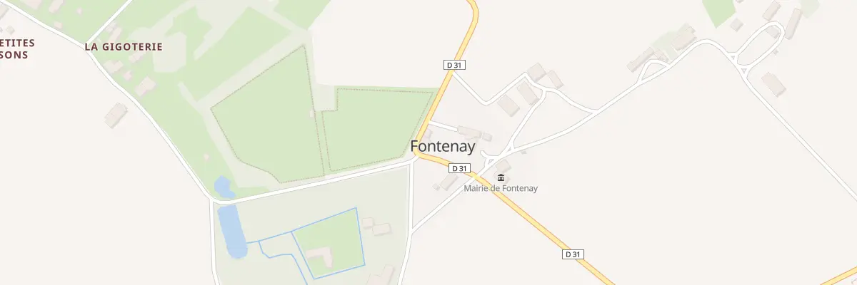 Plan du 5003 Le Bourg à Fontenay