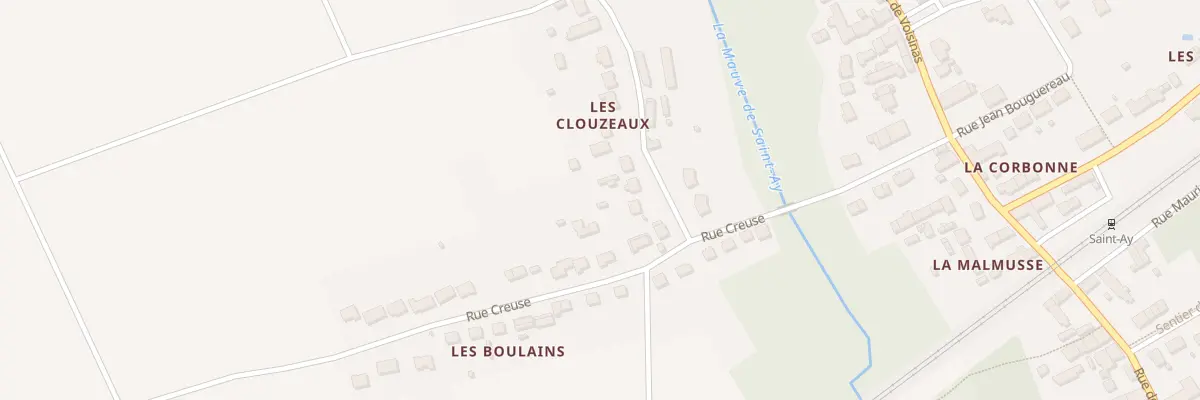 Plan du 5 Rue Basse à Saint-Ay