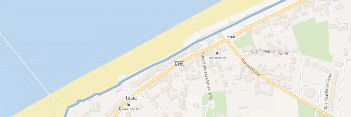 Plan du 2372 Route Départementale 940 à Sangatte