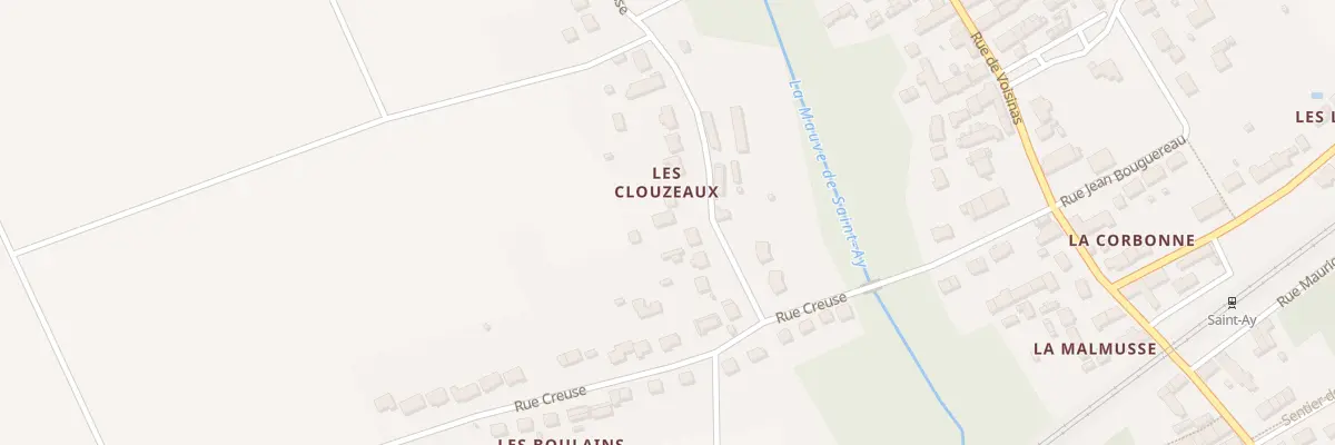 Plan du 9 Rue Basse à Saint-Ay