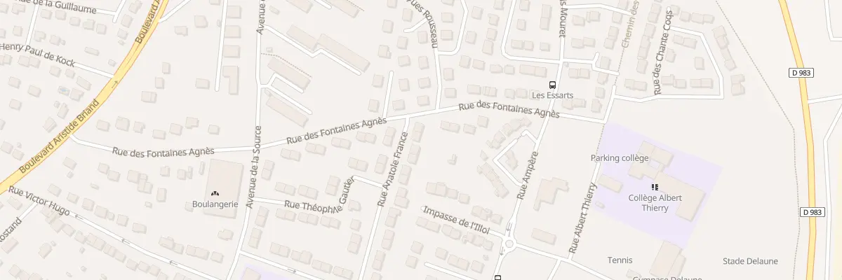 Plan du 30 Rue Anatole France à Limay