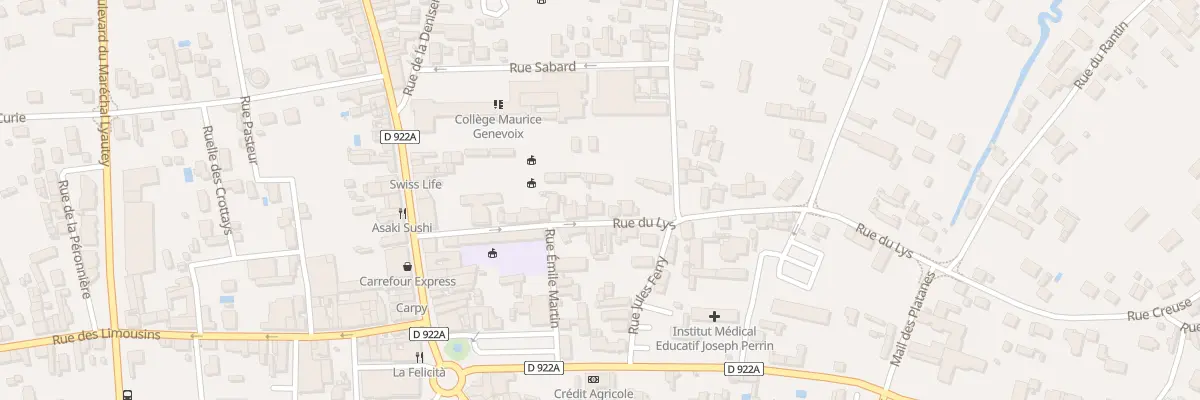 Plan du 22 Rue du Lys à Romorantin-Lanthenay