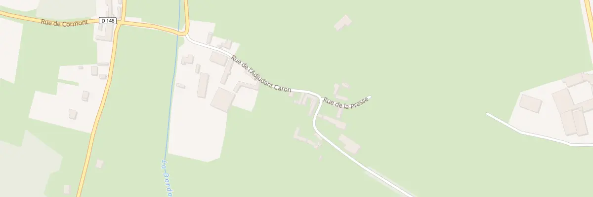 Plan du 20 Rue de l’Adjudant Caron à Cormont