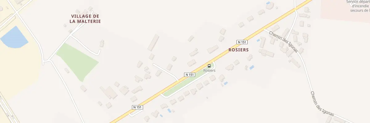 Plan du 22 Rosier à Montierchaume