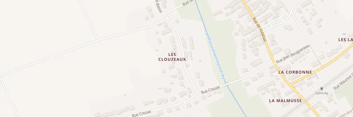Plan du 11 Rue Basse à Saint-Ay