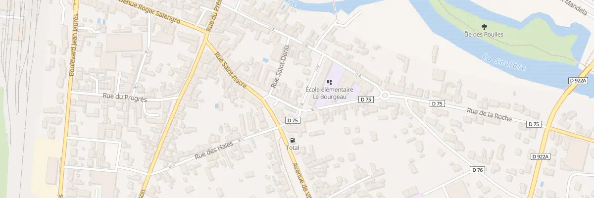 Plan du 2 Rue des Ecoles à Romorantin-Lanthenay