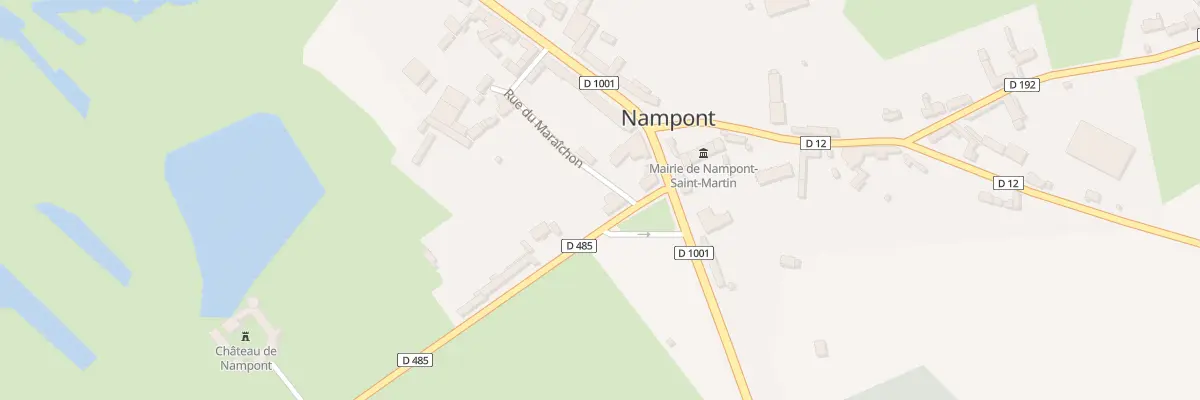 Plan du 5095 Rue du Château à Nampont