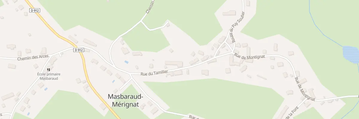 Plan du 11 Rue du Tamilier à Saint-Dizier-Masbaraud