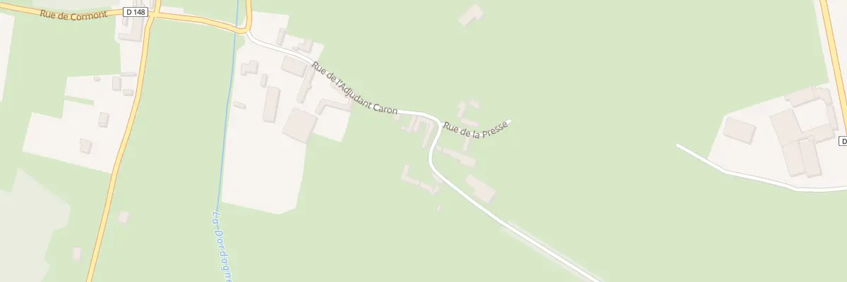 Plan du 22 Rue de l’Adjudant Caron à Cormont