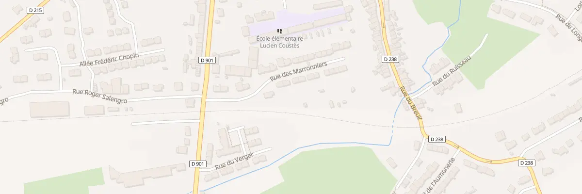 Plan du 124 Rue des Marronniers à Samer