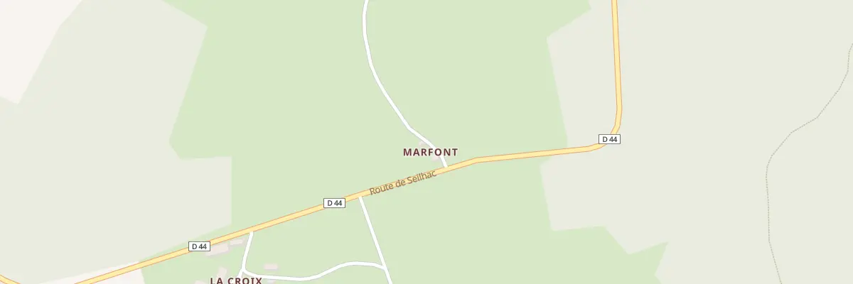 Plan du 5019 Marfont à Saint-Salvadour