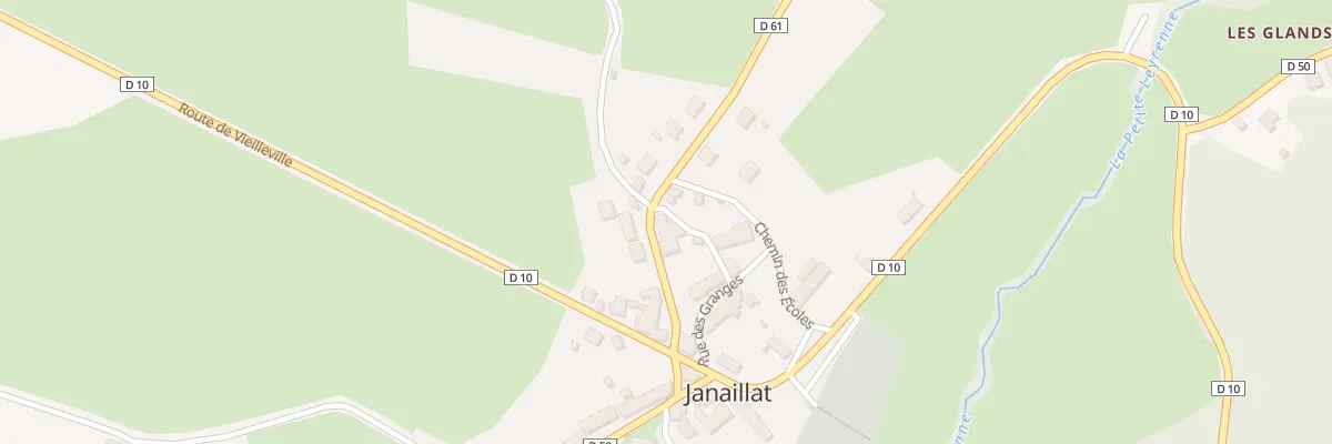 Plan du 5011 Janaillat à Janaillat