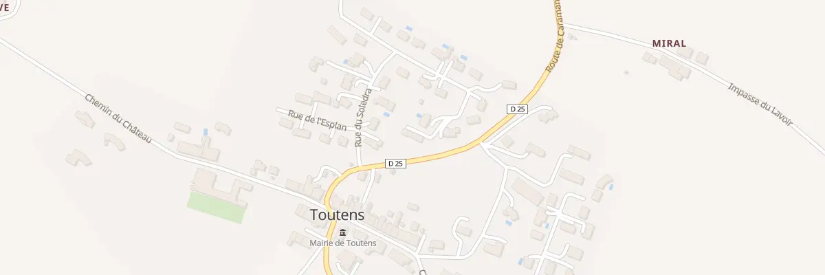 Plan du 18 Rue de la Soledra à Toutens