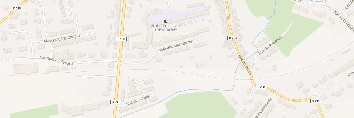 Plan du 146 Rue des Marronniers à Samer