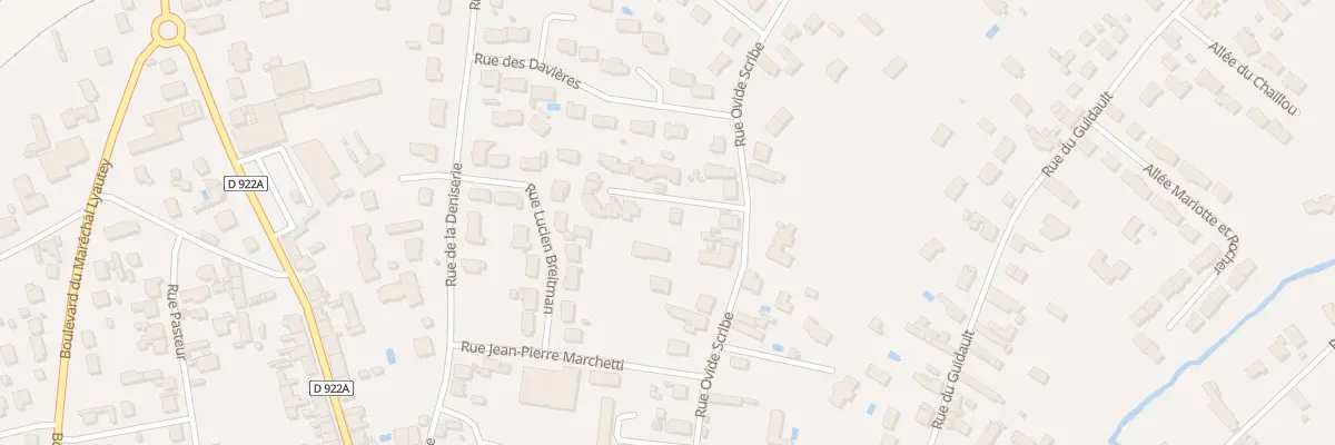 Plan du 26A Rue Ovide Scribe à Romorantin-Lanthenay