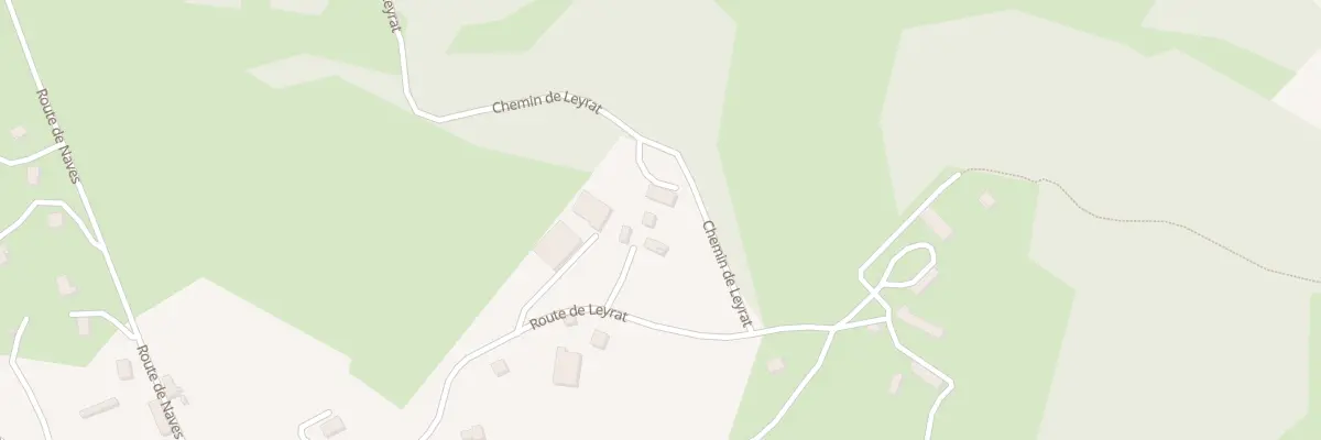 Plan du 5251 Leyrat Bas à Naves