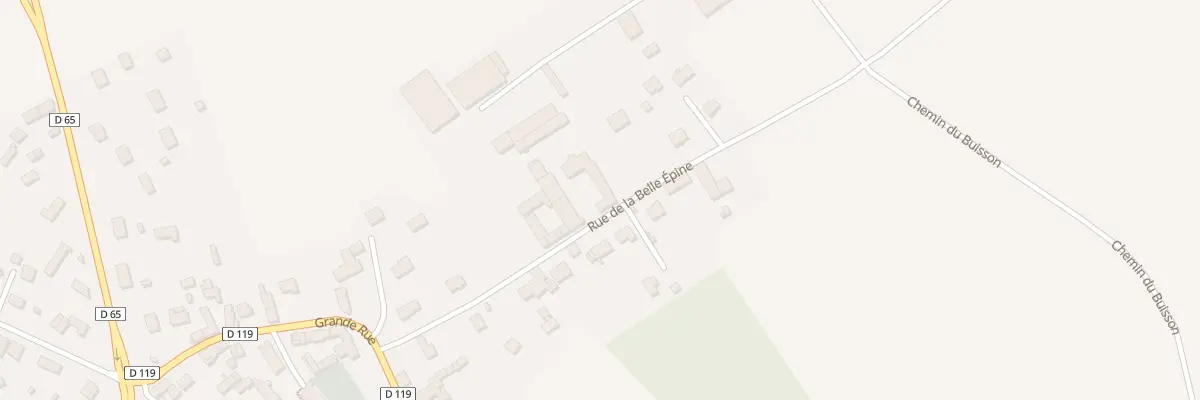 Plan du 13 Rue de la Belle Epine à Hargeville