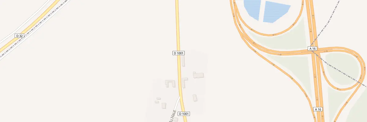 Plan du 1 Rte Nationale à Forest-Montiers