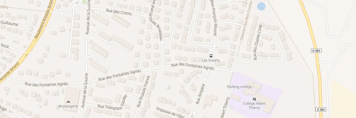 Plan du 29 Rue des Fontaines Agnès à Limay