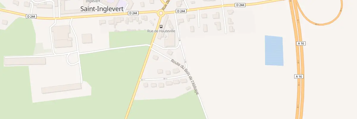 Plan du 9 Rue de Hauteville à Saint-Inglevert