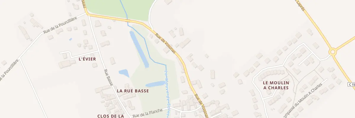 Plan du 111 Rue de Voisinas à Saint-Ay