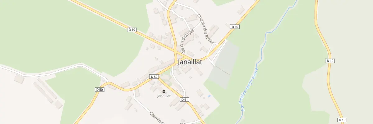 Plan du 5038 Janaillat à Janaillat